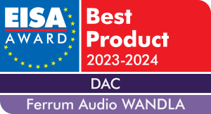 EISA-Award - Ferrum Audio Wandla