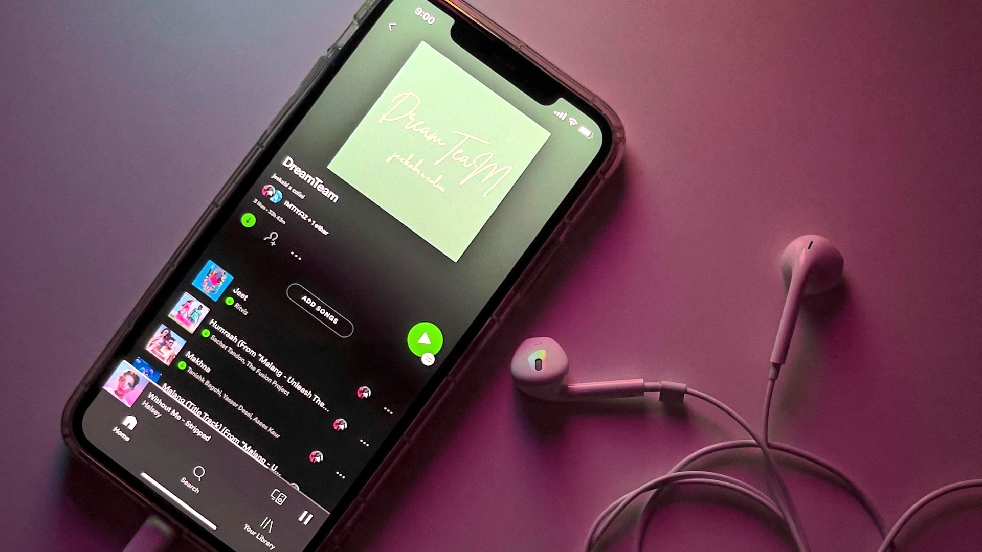 Spotify-App auf iPhone (Bild: Unsplash)