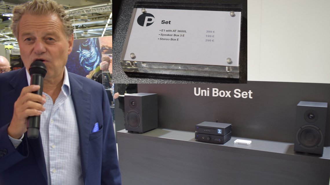 Speaker Box 3 E als Box Set mit Pro-Ject-CEO Lichtenegger auf der High End