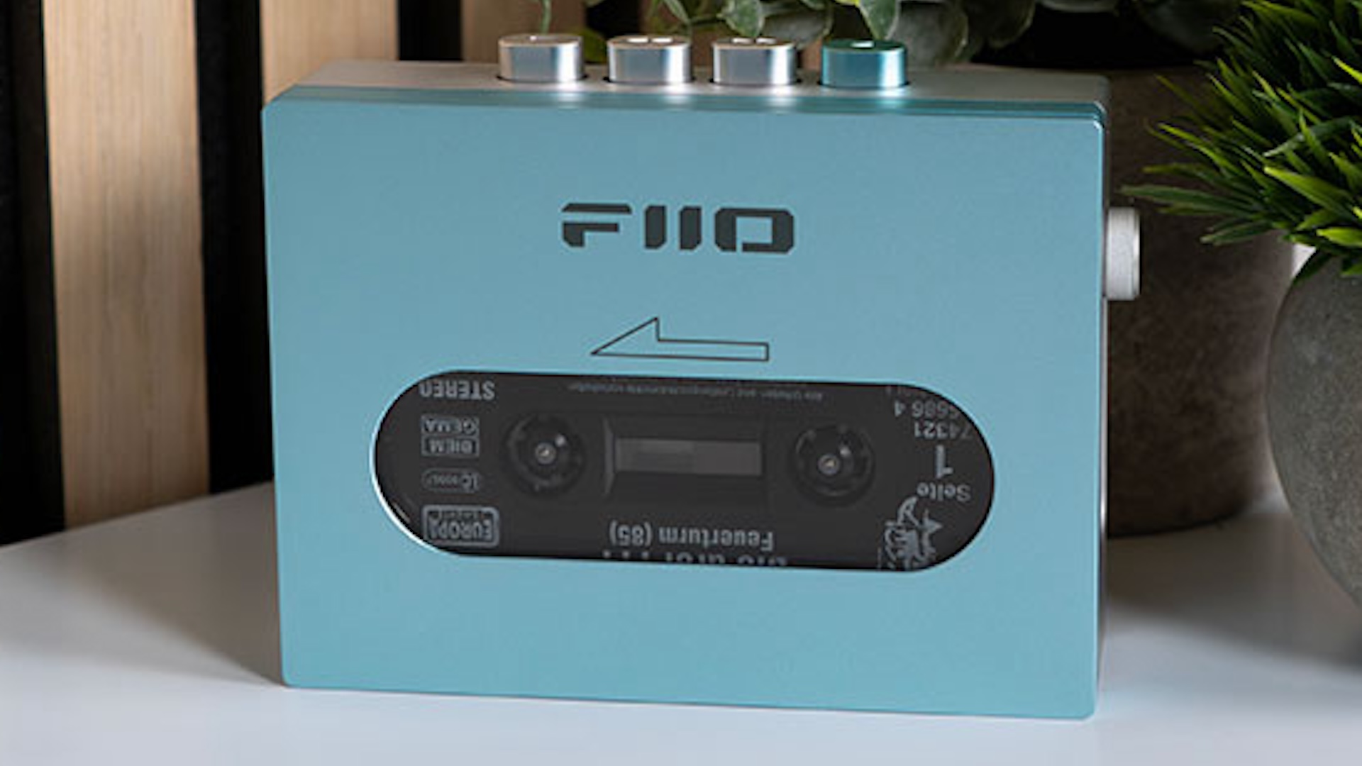 In der hellblauen Variante kam der FiiO CP13 als Testgerät zu STEREO (Bild: STEREO).