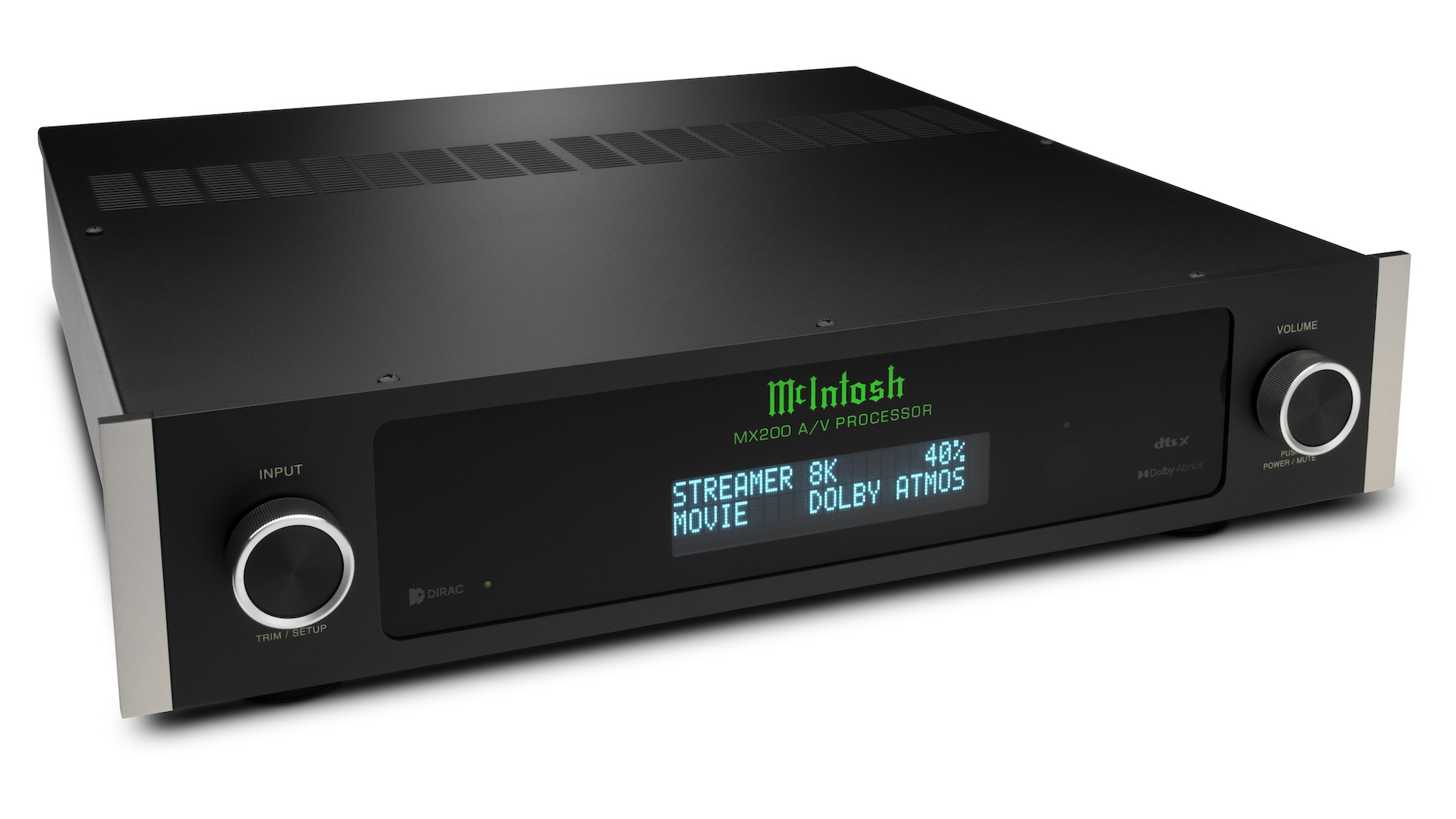 Ab Oktober verfügbar: Der "MX200 AC"-A/V-Prozessor von US-Hersteller McIntosh (Bild: McIntosh).