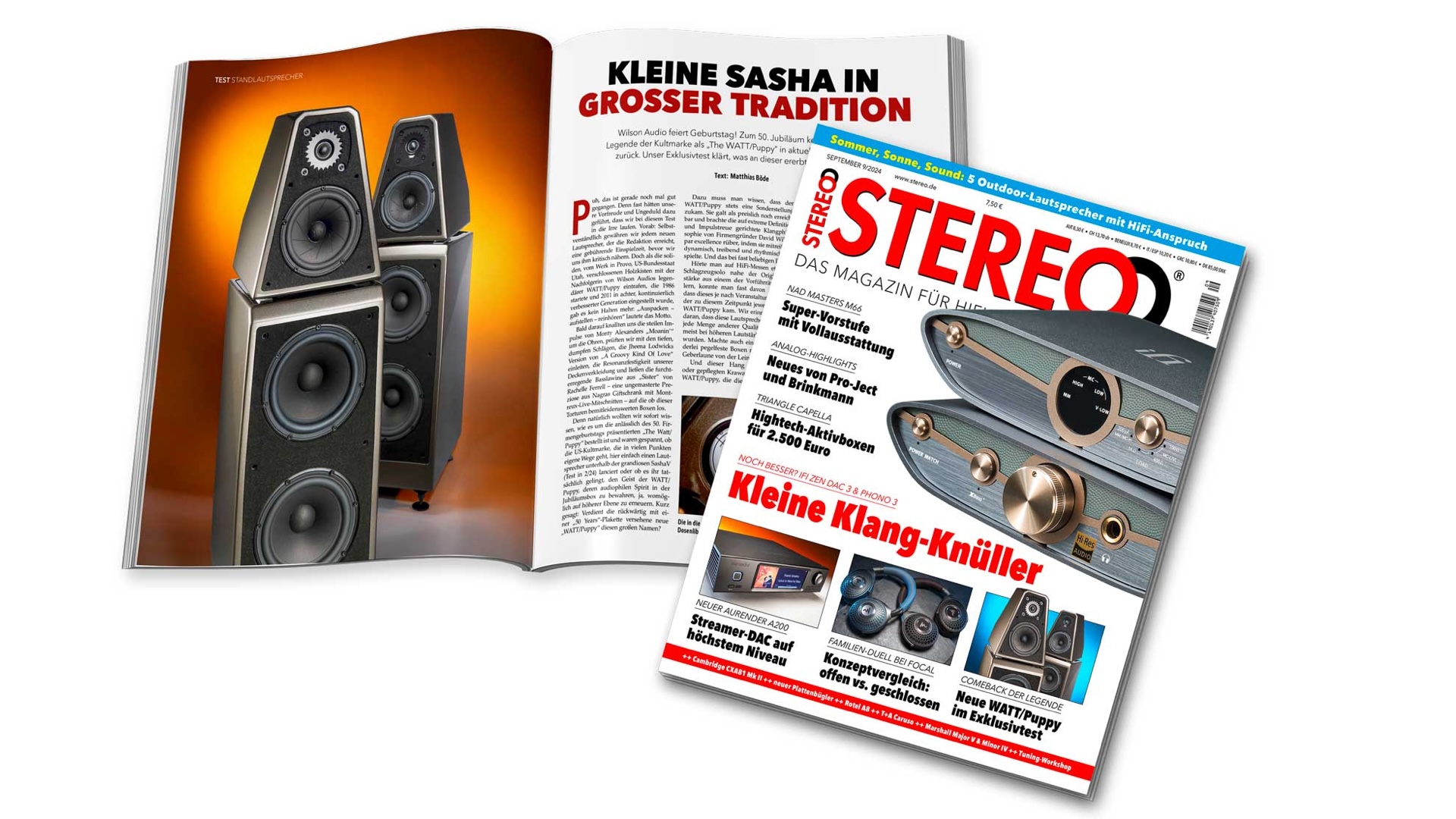 STEREO Ausgabe 09/24 Cover und Testbericht