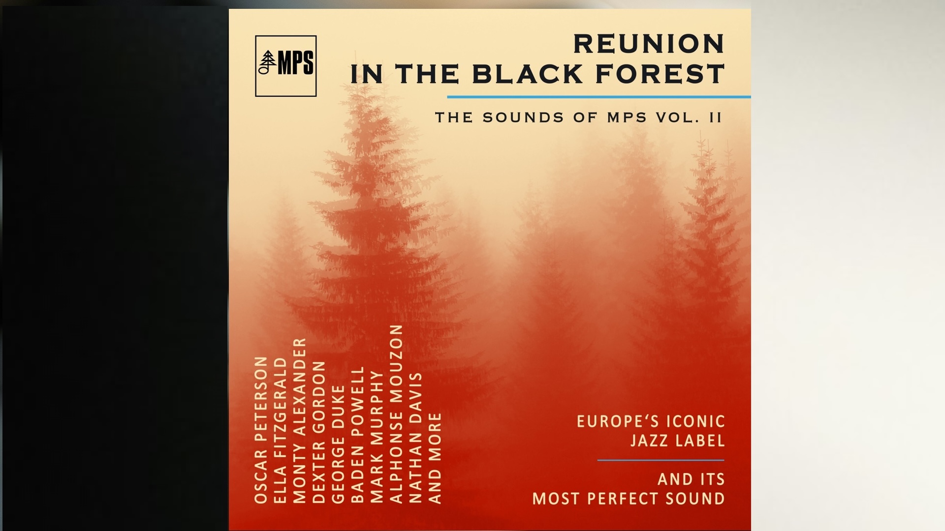 „Reunion in the Black Forest (The Sounds of MPS Vol. II)“ beinhaltet eine Auswahl von 20 Tracks (Bild: Qobuz).