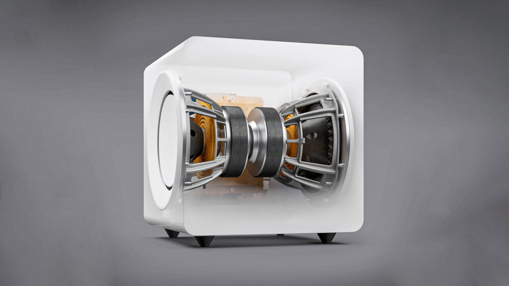 Subwoofer KEF KC9 - Woofer Explosionsdarstellung