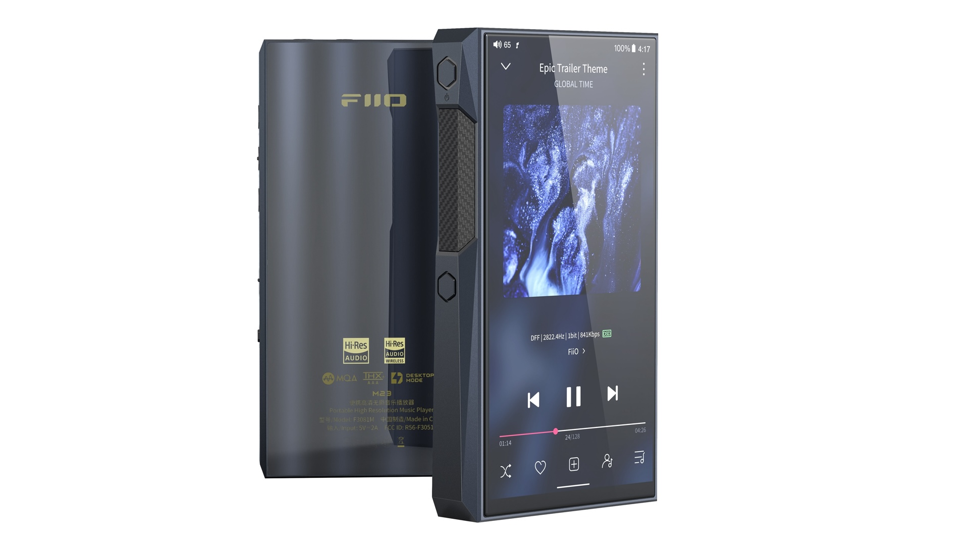 FiiO M23-Mediaplayer macht Hi-Res-Sound mobil