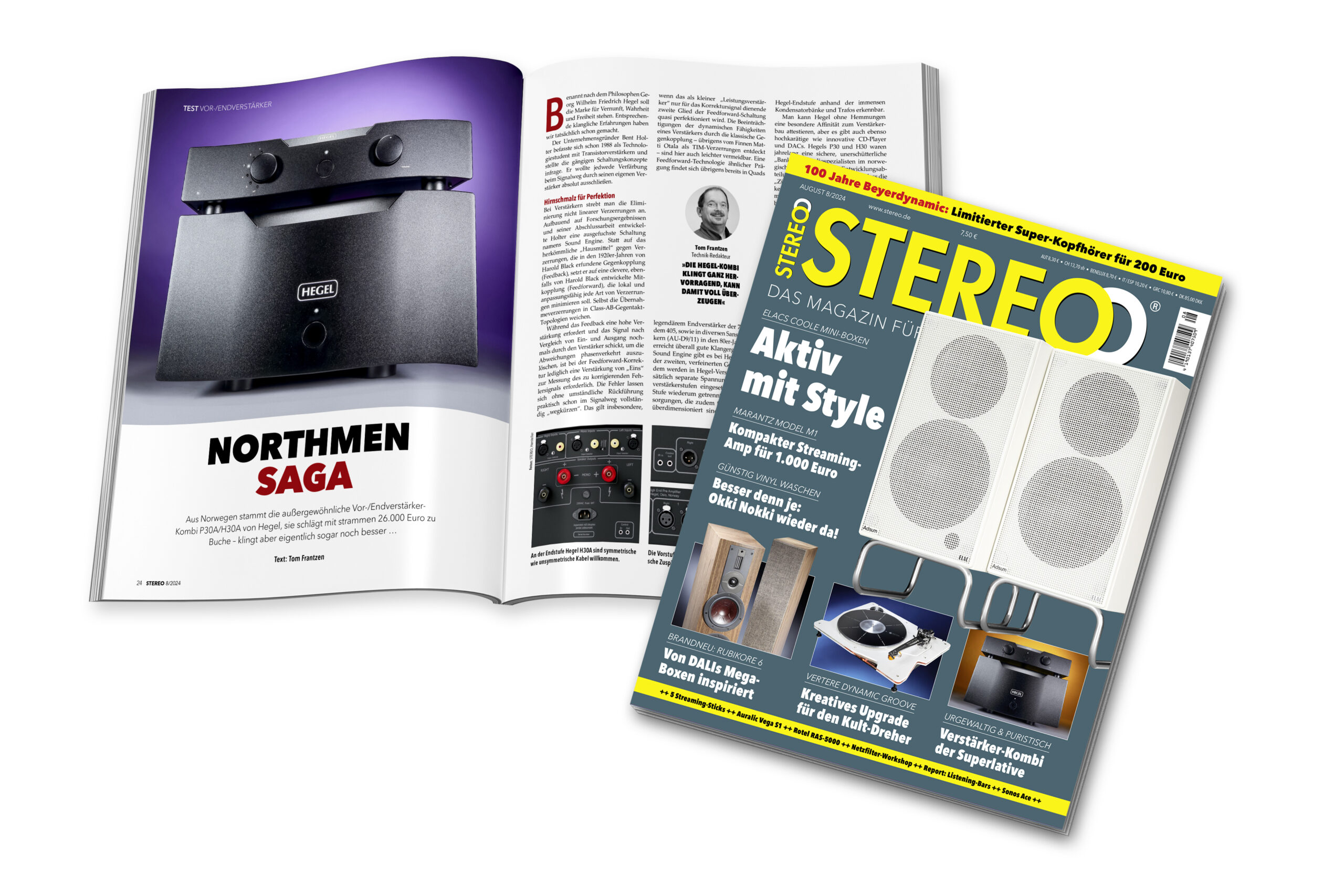 Streaming-Sticks und Verstärker der Superlative in STEREO Ausgabe 08/24