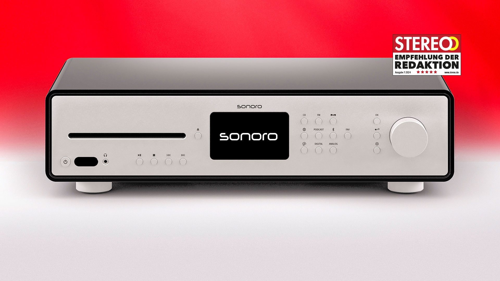 Maestro Quantum: Sonoros neuer CD-Receiver mit Streaming im Test