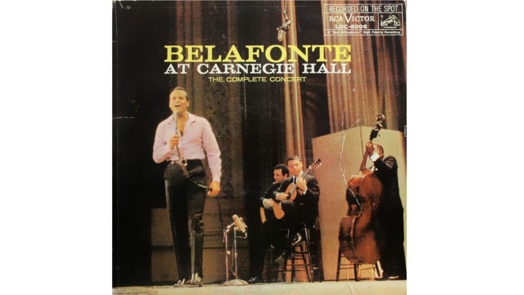 arry Belafonte At Carnegie Hall Albumcover