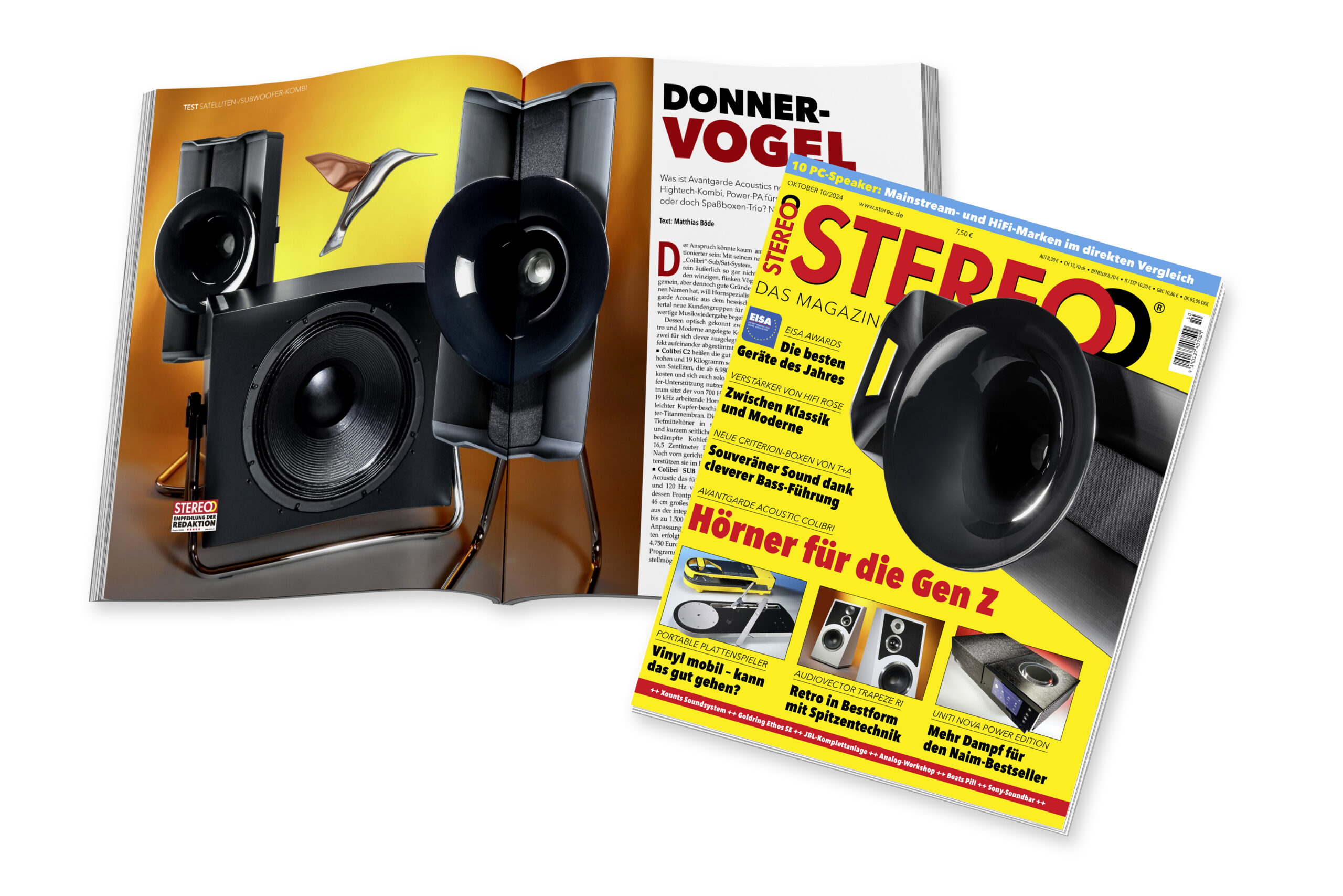 Gen-Z-Hörner und PC-Speaker in STEREO Ausgabe 10/2024